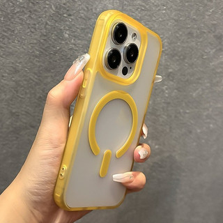 Ốp Điện Thoại Mềm Từ Tính Màu Kẹo Mờ Sang Trọng Cho iPhone 15 14 13 12 11 Pro Max 15 Plus Ốp Lưng Bảo Vệ Ống Kính Máy Ảnh Ốp Lưng Chống Sốc Vỏ iPhone