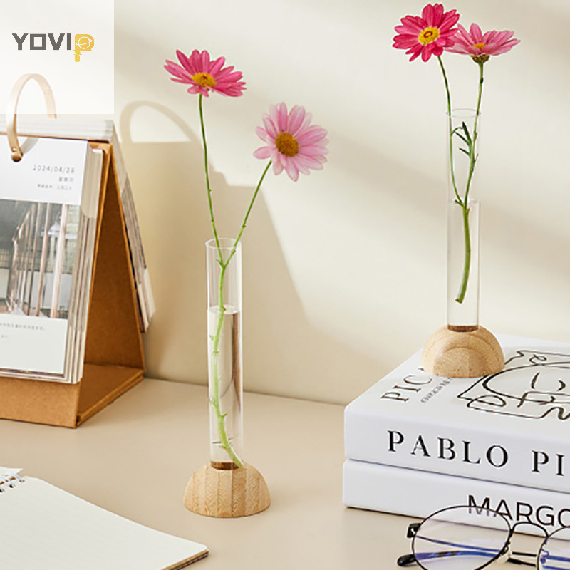 Yovip Sáng Tạo Phong Cách Bắc Âu Tròn Thủy Tinh Pha Lê Bình Tròn Trong Nghệ Thuật Hoa Sen Xanh Đồ Trang Trí Bình Thủy Tinh Trang Trí Để Bàn VN