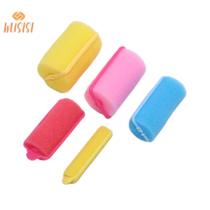 1 Bộ Con Lăn Đệm Bọt Biển Chăm Sóc Tóc Vintage Tạo Kiểu Tóc Mềm Uốn MỚI