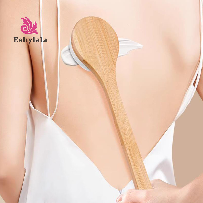 Cây đũa phép dùng dụng cụ bôi kem dưỡng da và máy mát xa cầm tay cầm dài dễ dàng tiếp cận cho Gel tắm trên lưng [MỚI]