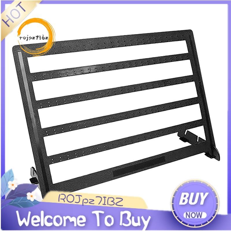 Đơn Giản 240 Lỗ Trang Sức Tổ Chức Đứng Đen Nhựa Bông Tai Giá Đỡ Bông Tai Thời Trang Giá Trưng Bày Trang Sức Giá