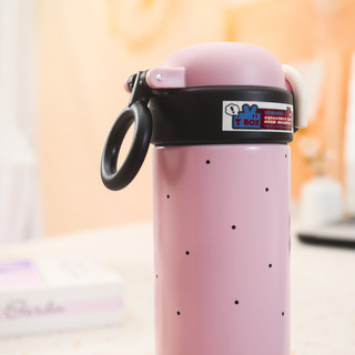 Bình giữ nhiệt bằng thép không gỉ 316 cao cấp dung tích 500ml in họa tiết nơ xinh dễ thương