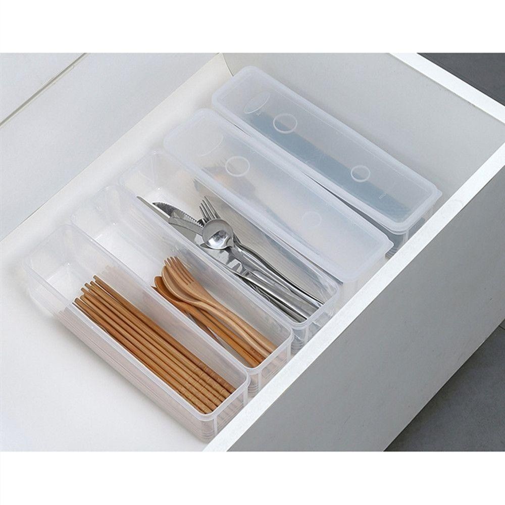 Hộp Đựng Mì Ý 4 Màu Trong Suốt Kèm Nắp Đậy Tiện Dụng Cho Nhà Bếp