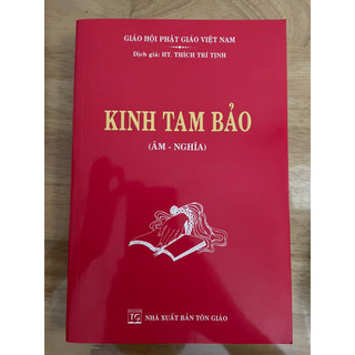 Sách - Kinh Tam Bảo ( Âm - Nghĩa)