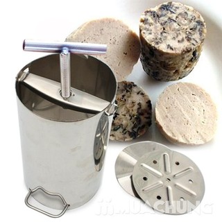 Khuôn làm giò inox loại 1kg và 2kg chắc chắn tiện lợi dễ tháo lắp