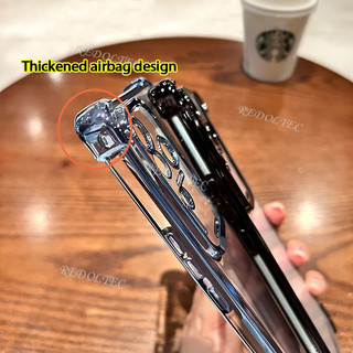 Ốp lưng Redim Note 15 15Pro Note 15 Pro + 5G Thiết kế mới Vỏ trong suốt chống sốc bốn góc Redmi Note 15 Pro Plus Ốp lưng mềm siêu mỏng