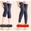 Miếng đệm nẹp đầu gối AWNGD, Máy sưởi chân màu đen / xám KneeCap, Chất lượng cao bảo vệ len Cashmere Len Kneepad đầu gối