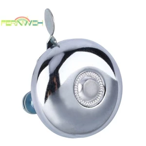 Vòng kim loại cổ điển Retro Xe đạp Tay lái xe đạp Báo động âm thanh Bạc [MỚI]