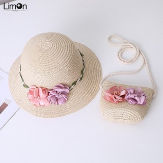 Nón Tai Bèo Vành Rộng Họa Tiết Hoa Phong Cách Nhật Bản Thời Trang Mùa Hè Mới Cho Mẹ Và Bé