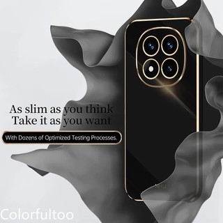 Ốp Mềm Mạ 6D Sang Trọng Cho Redmi Note 15 14 Pro Plus 14Pro + Note14Pro Note15 4G 5G Vỏ Điện Thoại Vuông Silicon Mềm Bảo Vệ Camera TPU Ốp Lưng Chống Sốc Vỏ