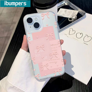 ibumpers Ốp Lưng iPhone Coquette nơ Hồng Họa Tiết Ốp Điện Thoại TPU Trong Suốt nhám Mờ Silicon Mềm Chống Sốc Chống Bẩn Cho Iphone 16 15 14 12 13 11 Pro Max IP 7 8 Plus X XS XR