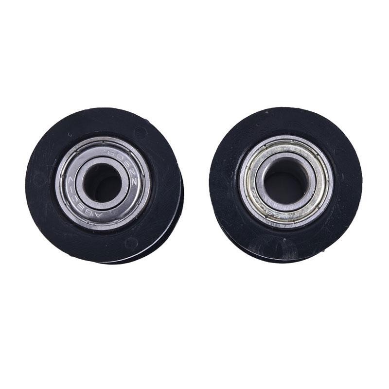 Tmoy 1 Chiếc 8 Mm 10 Mm Dây Xích Con Lăn Thanh Trượt Căng Bánh Xe Hướng Dẫn Hố Bụi Bẩn Xe Đạp Mini Moto TCM