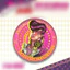 SQ3 JoJos Bizarre Adventure PET Đôi Flash Huy Hiệu Quà Tặng Cho Bạn Gái Anime Ngoại Vi Bộ Sưu Tập Lưu Niệm QS3