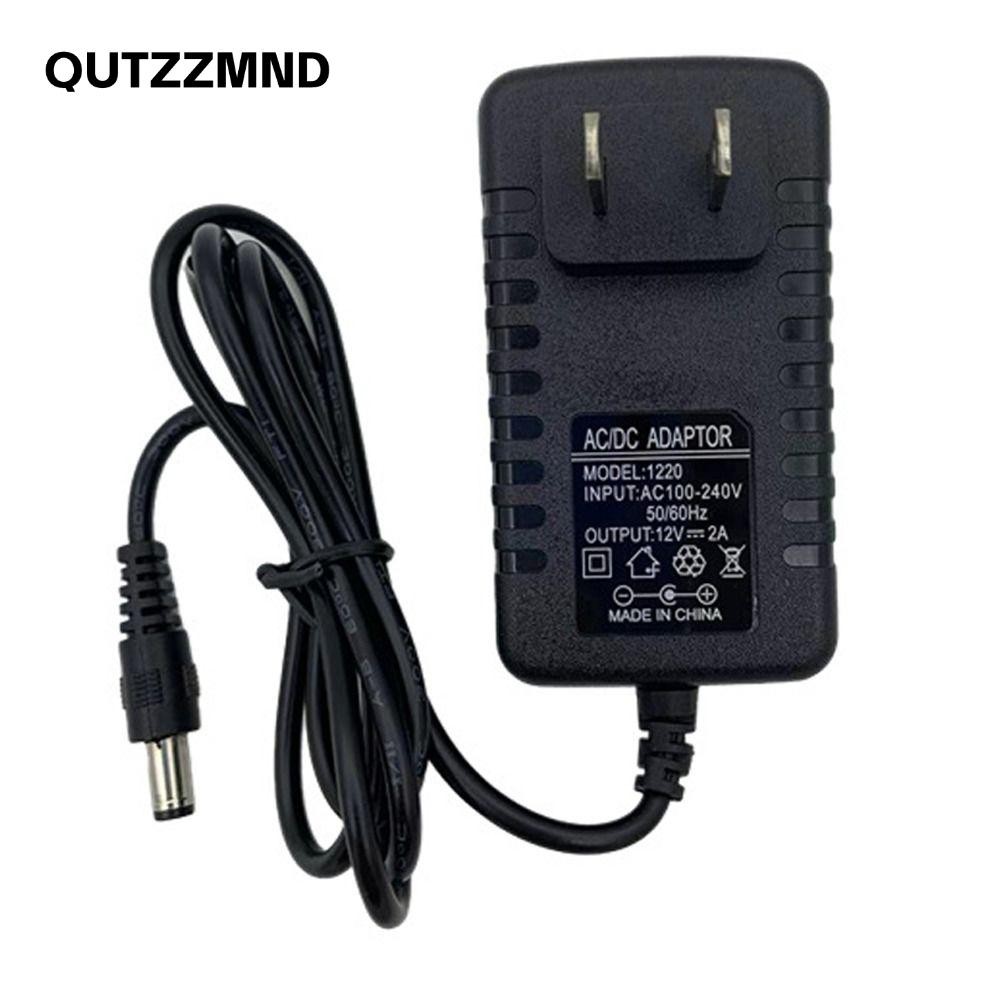 Bộ nguồn AC Adapter, Bộ chuyển đổi nguồn 12V 2A 100-240V, Bộ chuyển đổi điện đa năng 1 mét 50 / 60Hz Anodal bên trong + Bộ chuyển đổi AC Cathode bên ngoài Bộ sạc màn hình LED DVD Bộ định tuyến nguồn