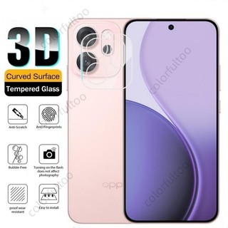 Oppo Reno15c Phim Bảo Vệ Camera Trong Suốt Cho Oppo Reno 15 Pro 14F 14Pro Reno14F 15F Reno15Pro 4G 5G 3D Cong HD Full Cover Camera Kính Cường Lực Bảo Vệ Màn Hình Mặt Sau Ống Kính Phim