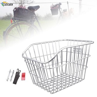 Giỏ xe đạp phía sau, thiết kế thanh lịch, dễ dàng lắp đặt cho mọi loại xe đạp sử dụng hàng ngày.