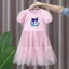 HT3 Kuromi in hoạt hình mùa hè phong cách mới váy công chúa phồng tay lưới váy bé gái TH3