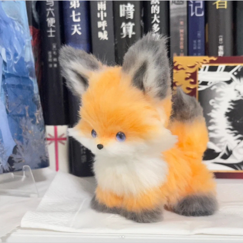 ✨Twist Stick Little Fox DIY Chất Liệu Gói Đơn Giản Dễ Dàng Làm Trang Trí Máy Tính Để Bàn Quà Tặng Sinh Nhật Bé Trai Bé Gái Túi Mặt Dây Chuyền 25.7.11