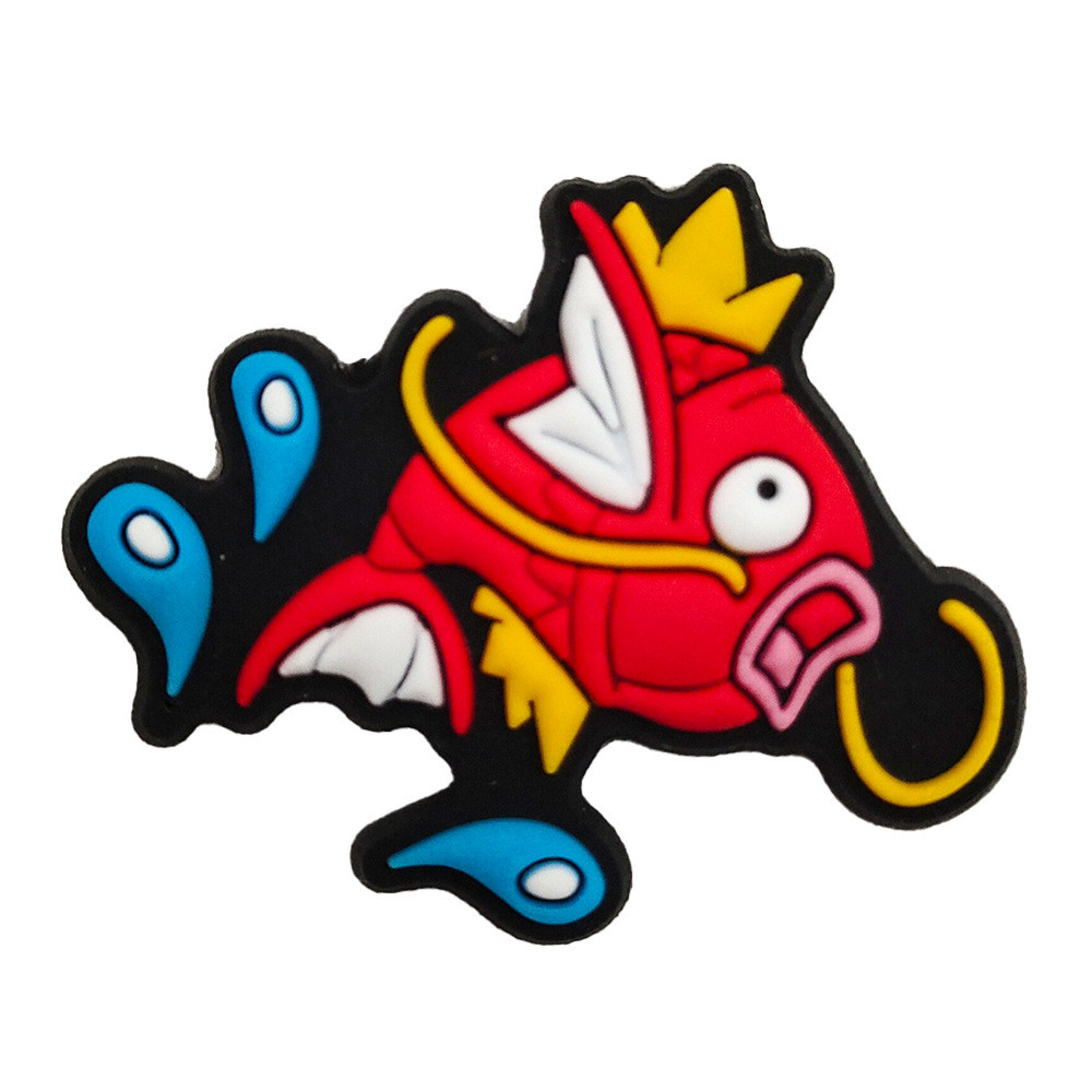 Hoạt Hình Dễ Thương Pikachu Pokemon Series Giày Hoa Trang Trí Tự Làm Lỗ Giày Khóa Giày