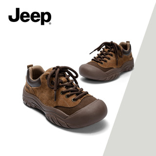 Giày thể thao thông thường "xấu xí" mùa hè mới dành cho nữ JEEP - Chống va chạm, Chống mài mòn, Giày đi bộ đường dài ngoài trời, Chống trượt & Nhẹ