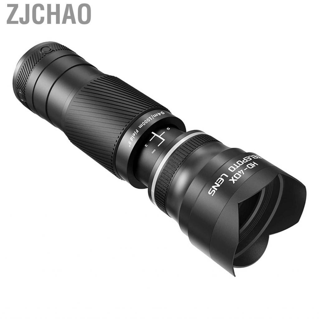 Zjchao ống kính zjchao 40x zoom với máy ảnh kính viễn vọng điện thoại chân máy
