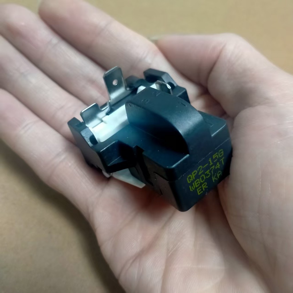 Tủ Đông Đa Năng Tủ Lạnh ptc Starter QP2-15 Quá Nóng Bướm Bảo Vệ Máy Nén Phụ Kiện Khởi Động