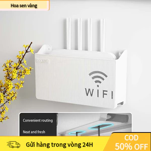 【24H】Hộp Đựng Bộ Định Tuyến Wifi Treo Tường – Hộp Bảo Quản Thiết Bị Mạng, Thiết Kế Thẩm Mỹ