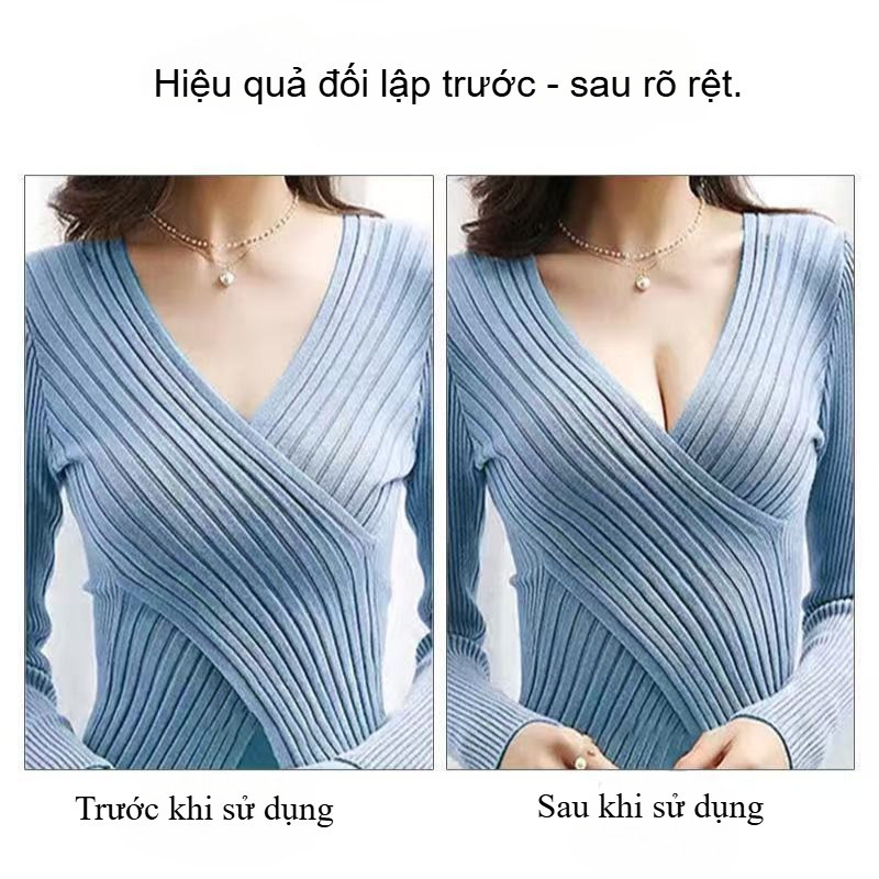 Miếng đệm dán nâng ngực Tam Giác Hai Mặt Keo,Dính Siêu Chắc Có Đệm Dày 2.5-3.5cm Giúp Nâng Cho Áo Bra