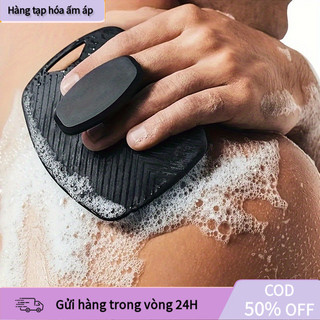 [COD] Bàn Chải Silicone Tắm Không Đau – Dùng Chà Toàn Thân, Tẩy Da Chết Nhẹ Nhàng, Làm Sạch Lỗ Chân Lông