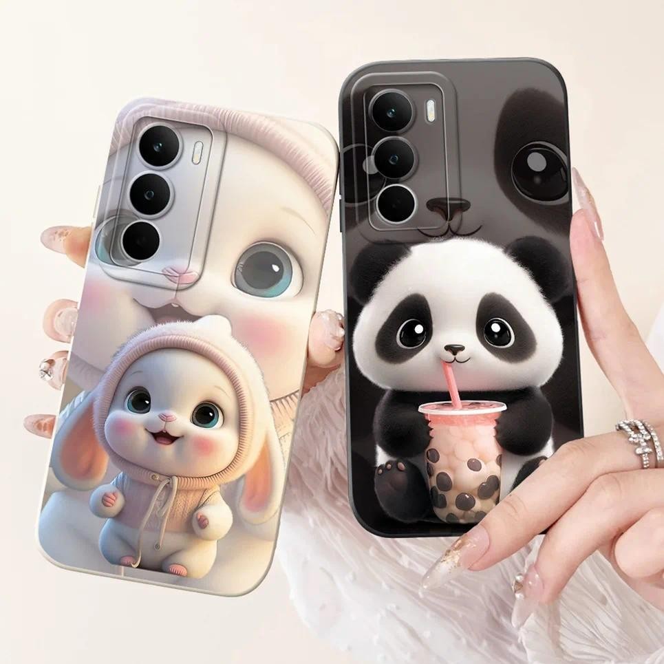 Dành Cho Realme C71 C 71 RMX5303 RealmeC71 4G Ốp lưng Mềm Mờ Silicon Ốp Lưng Hoạt Hình Mèo Phong Cảnh Thẩm Mỹ Họa Tiết Coque