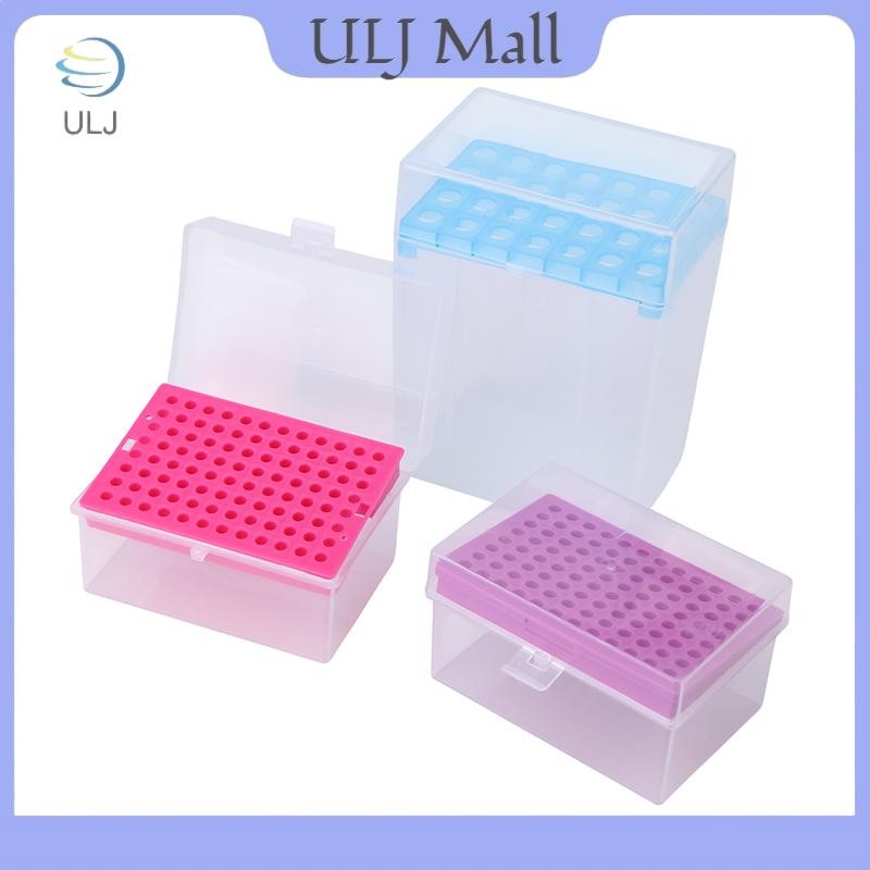 ULJ 10ul / 200ul / 1ml / 5ml / 10ml Hộp đựng đầu ống thí nghiệm bằng nhựa cho hộp đựng đầu pipet thí nghiệm Hộp nhựa Microtte.