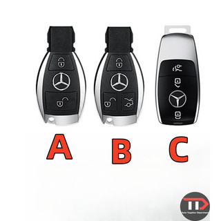 Vỏ chìa khóa xe hợp kim kẽm Mercedes Benz Thích hợp cho C200L / A180 / GLA 200 / GLC 260 / AMG