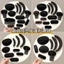 Set 10 Kẹp Tóc Miếng Lót Tóc Nâng Dỡ Mái Tóc Vô Hình Thời Trang Hàn Quốc