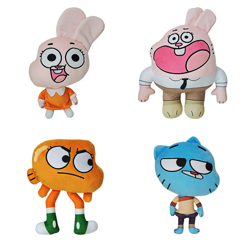 SQ5 Thế Giới Tuyệt Vời Của Gumball Sang Trọng Búp Bê Quà Tặng Cho Bé Gái Trang Trí Nhà Đồ Chơi Nhồi Bông Đệm Gối QS5