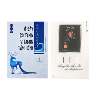 Sách-Combo:Ở đây có tặng vitamin tâm hồn+101 thông điệp thay đổi cuộc đời phụ nữ(có file nghe)