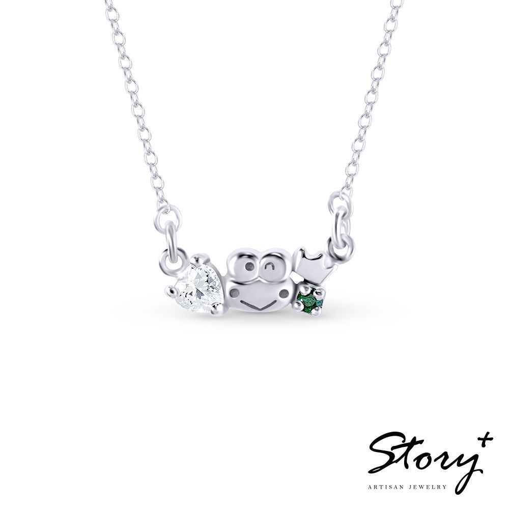 Niche Original Big-Eyed Ếch keroppi Kerobi Vòng Cổ ins Cùng Phong Cách Thời Trang Tinh Tế Bạn Bè