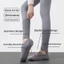 Tất Yoga AMLU, Tất Pilates thoáng khí dạo phố Harajuku, Tất Cotton chống trượt thấm mồ hôi chống trượt