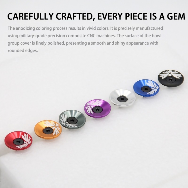 Aluminum Alloy Bicycles Stem  Caps Replacement Bicycles Front Fork Cover