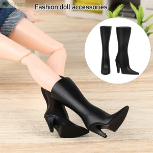 YOLOGO 1 / 3 1 / 6Doll Giày Nhựa Nữ Chân Dài 2cm Giày Bốt Đầu Gối Dài