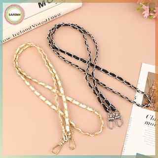 SAFENH 120cm Ví Dây Xích Đeo Ngang Túi Xách Dây Xích Da Thay Thế Túi Đeo Vai Dây Xích Diy Nữ Cô Gái Túi Một Phần Phụ Kiện VN