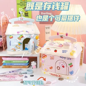 Heo Đất Dễ Thương Sáng Tạo Trẻ Em Có Thể Chọn Ngôi Nhà Nhỏ Heo Đất Trẻ Em Heo Đất Hoạt Hình Heo Đất Quà Tặng Có Thể Cô Gái
