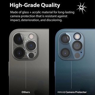 Camera sau Vòng bảo vệ ống kính trong suốt Thích hợp cho IPhone 16E 16 15 14 13 12 11 Pro Max 12 13 Mini 14 15 16 Plus
