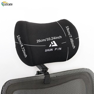 Tựa đầu có thể điều chỉnh cho ghế văn phòng Gối điều chỉnh góc đính kèm mềm