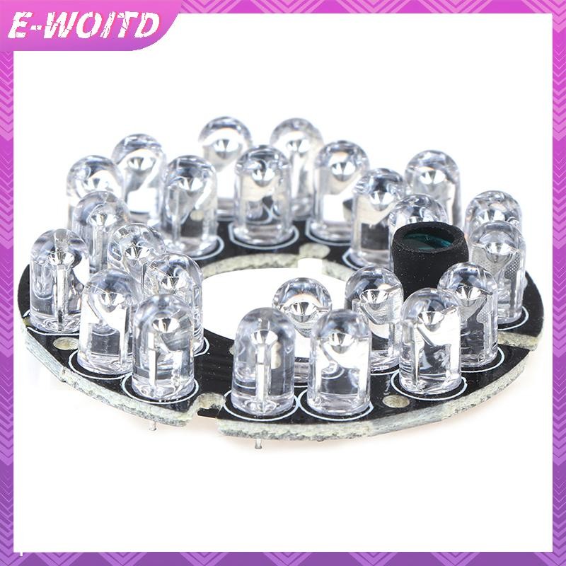 Đèn hồng ngoại E-WOITD Bảng LED hồng ngoại 24 hạt 850nm cho camera giám sát E-WOITD
