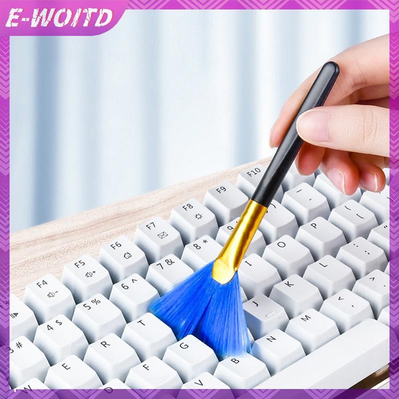 E-woitd 10 Chiếc Bàn Phím Làm Sạch Bộ Bàn Chải Bụi Chống Tĩnh Điện Cho Laptop Hộ Gia Đình Dụng Cụ Vệ Sinh HNVN