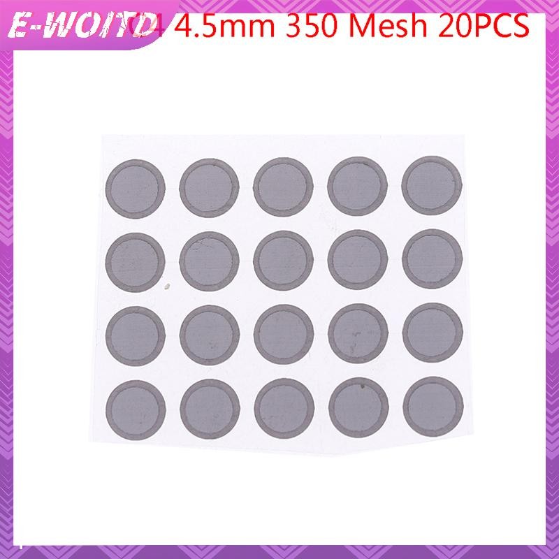 E-WOITD 20 Tai Nghe DIY Chỉnh Giấy Giảm Chấn Lưới Lọc Phía Trước Tăng HNVN Thấp