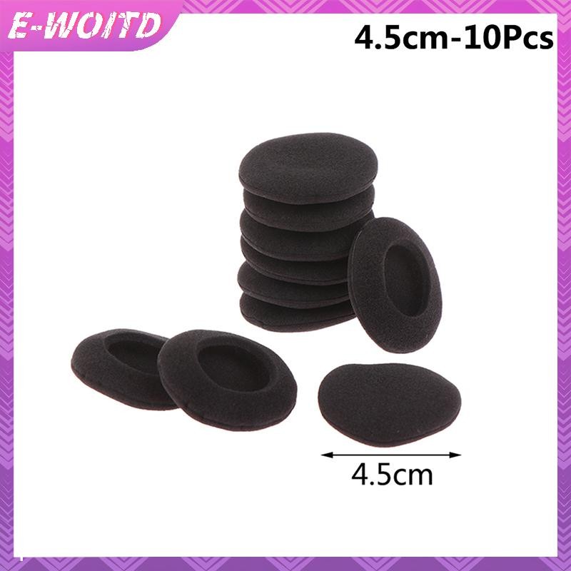 E-woitd 2/10 Miếng Đệm Tai Nghe Bọt Dày Đệm Tai 3.5 / 4.5 / 5.5 / 6cm Cho Tai Nghe Tròn HNVN