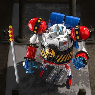 Khối Xây Dựng One Piece One Piece Series Frankie Mecha Khối Xây Dựng Độ Khó Cao Lắp Ráp Bé Trai Giáo Dục Quà Tặng Sinh Nhật
