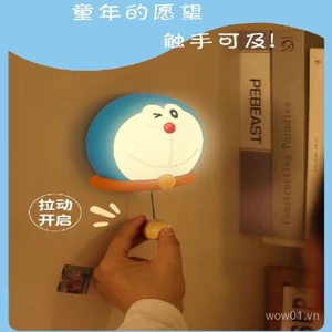 Bán Tinkerbell Mèo Hoạt Hình Sáng Tạo Pating Đèn Ngủ Phòng Ngủ Đầu Giường Trang Trí Không Khí Ánh Sáng Trẻ Em Cô Gái Phòng Mặt Dây Chuyền