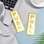 ZENZON 2 Miếng Dán Cửa Sổ Đẩy & Kéo, Logo Cửa Trượt Acrylic Sáng Tạo, Đơn Giản Trong Suốt 3D Dễ Dàng Làm Sạch Nhà Hàng Kéo Dán Nhận Dạng Cửa Kính